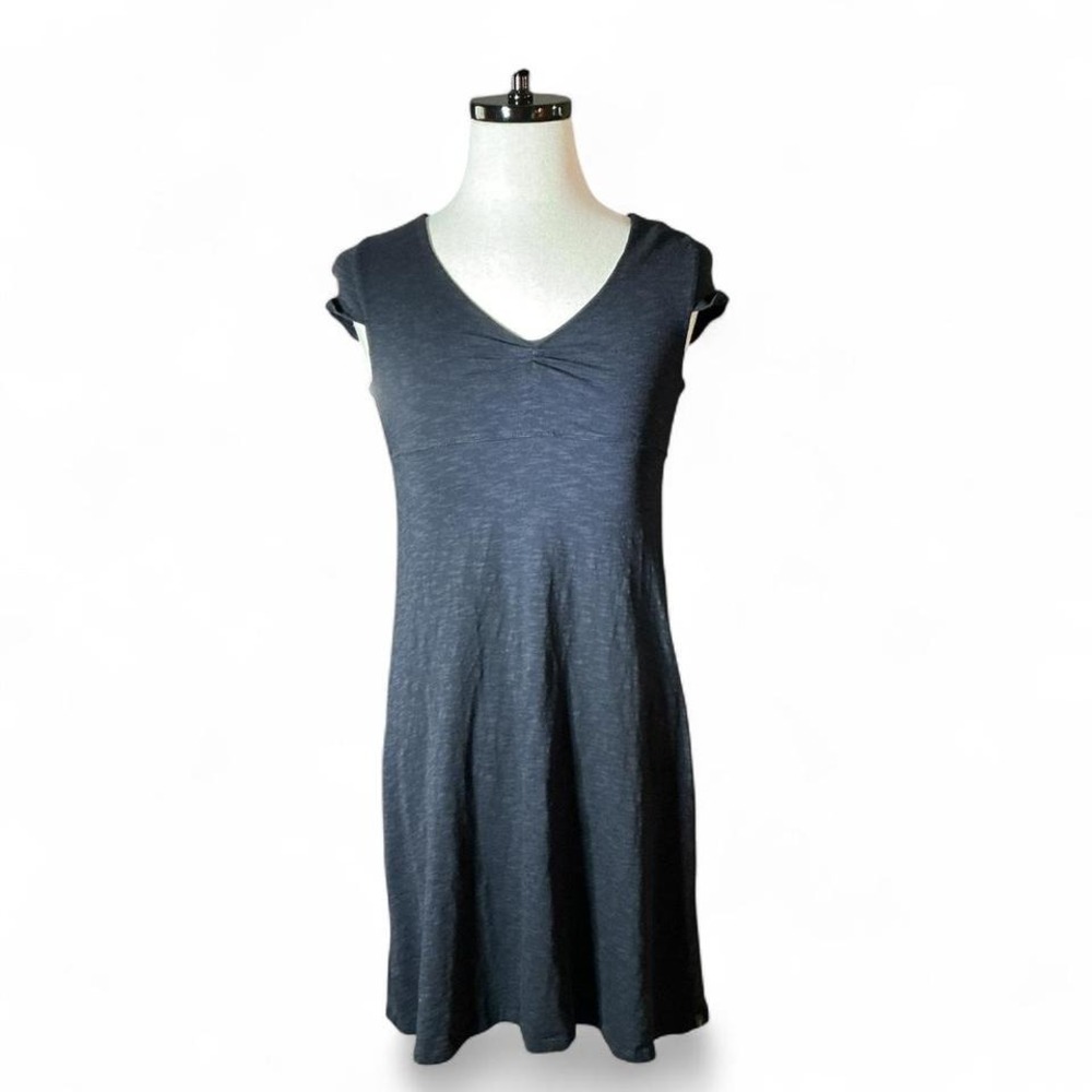 Horny Toad Granola Girl V-Neck Empire Waist Dress Womens M Minimalist